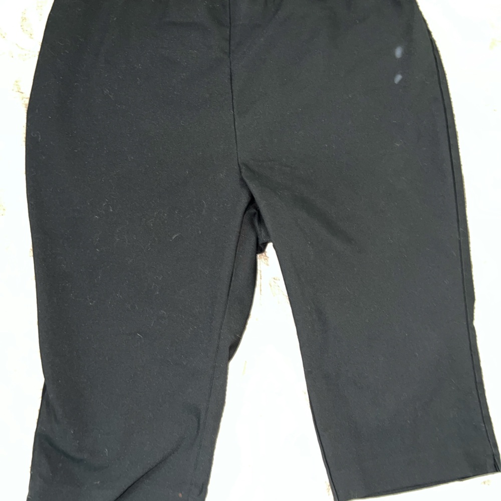 Lane Bryant Black Capri pants